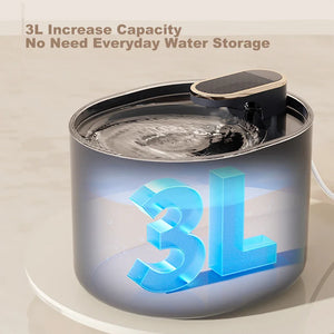 Fontaine à eau 3L pour chat - eau filtrée et silencieuse